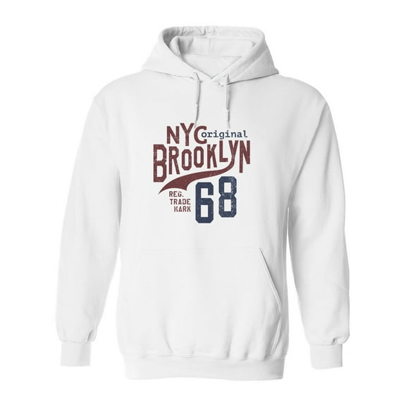 Orignal Nyc Brooklyn Hoodie Men -Image by Shutterstock, Male 3X-Large