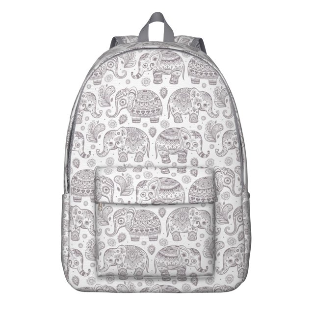 Tribal Mandala Vintage Pattern Travel Backpack – Oxford Durable Material with Large Capacity and Anti-theft Design for Daily Commuting, Outdoor Activities, and Short-Term Travel