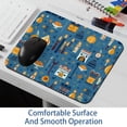 thumbnail image 6 of Hanukkah Square Desk Mat Mouse Mat Mouse Pad, 8.3x9.8 Inch, Non-Slip Rubber Bottom, Printed, Suitable for Office and Gaming, 6 of 6