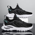 thumbnail image 4 of Zapatillas de deporte para correr de primavera, zapatillas deportivas para hombre, zapatillas de moda informales transpirables de malla tejida Fly para hombre, 4 of 6