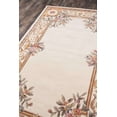 thumbnail image 2 of Hand Tufted Traditional Wool Area Rug - 100% New Zealand Wool Carpet for Bedroom, Dining Room, and Luxurious Home Decor ( Ivory_6X9), 2 of 5