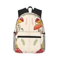 thumbnail image 1 of Disketp Frog Sitting On Mushroom Mochila Ligera Clásica con Múltiples Bolsillos, Mochila Casual para Hombre y Mujer, Ideal para Escuela, Trabajo y Viajes, 1 of 6