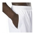 thumbnail image 4 of Reebok Mens Hush Basketball Athletic Workout Shorts, White, Small, 4 of 5