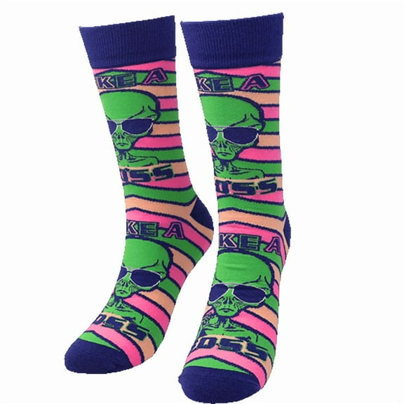 Big Color Alien Knit Sock