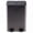 Dark Gray, variant on Kitchen Trash Can, 16 Gallon Garbage Can with Dual Inner Bins, 60 Liter Large Capacity Trash Can with Soft-Close Foot Pedal, Stainless Steel