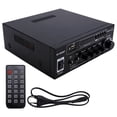 thumbnail image 3 of Amplificador de Sonido Bluetooth AV-660BT: Amplificador de Potencia Compatible con Bluetooth, Radio FM, USB, Tarjeta SD y Entradas de Micrófono Duales, ENCHUFE UE, 3 of 9