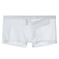 thumbnail image 7 of YOTMKGDO Boxers Casual Solid Underwear for Men, Gray XL, 7 of 7