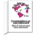 thumbnail image 3 of 18"x24" Giant Retirement Card- Places You Will Go (Female), 3 of 3