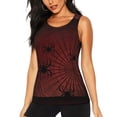 thumbnail image 1 of Balery Spiders On A Web Camiseta sin mangas estampada ligera para mujer, tops de entrenamiento sin mangas, camisetas de yoga transpirables de secado rápido.-Large, 1 of 7