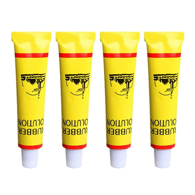 Pegamento para reparación de neumáticos de bicicleta - Adhesivo de cemento de caucho para parchar cámaras de aire, universal, resistente a la humedad y a altas temperaturas, 10 cc/16 ml, apto para bic