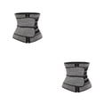 thumbnail image 1 of Entrenador de cintura Seitruly Corsé de entrenamiento Neopreno Gris 2Conjunto, 1 of 6