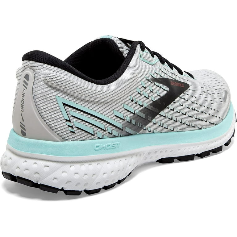 Brooks womens Ghost 13 6 Grey Aqua Walmart