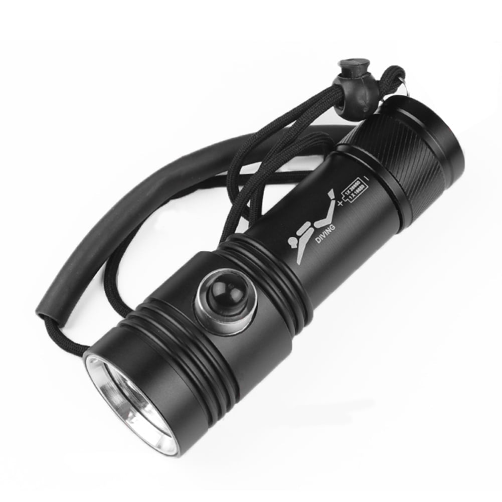 800LM LED Scuba Diving Light  Flashlight Torch Underwater Lamp Waterproof Swim 