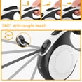 thumbnail image 3 of BTideas Retractable Dog Leash , Correa para Caminar para Mascotas de 16,4 Pies, Resistente, con Soporte para Bolsas para Excrementos de hasta 110 Libras, 3 of 7