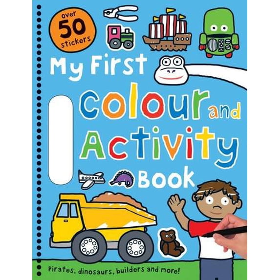My First Colour and Activity Books: Blue (Paperback)