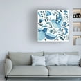 thumbnail image 3 of Grace Popp 'Blue Bird Folk II' Canvas Art, 3 of 4