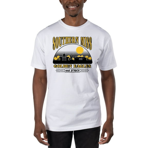 Men's Uscape Apparel White Southern Miss Golden Eagles T-Shirt