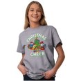 thumbnail image 3 of Smurfs Holiday Christmas Cheer Men's Graphic T Shirt Tees Brisco Brands L, 3 of 4