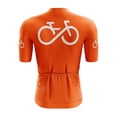 thumbnail image 2 of Maillot de Cyclisme Orange Bike Forever - S, 2 of 3