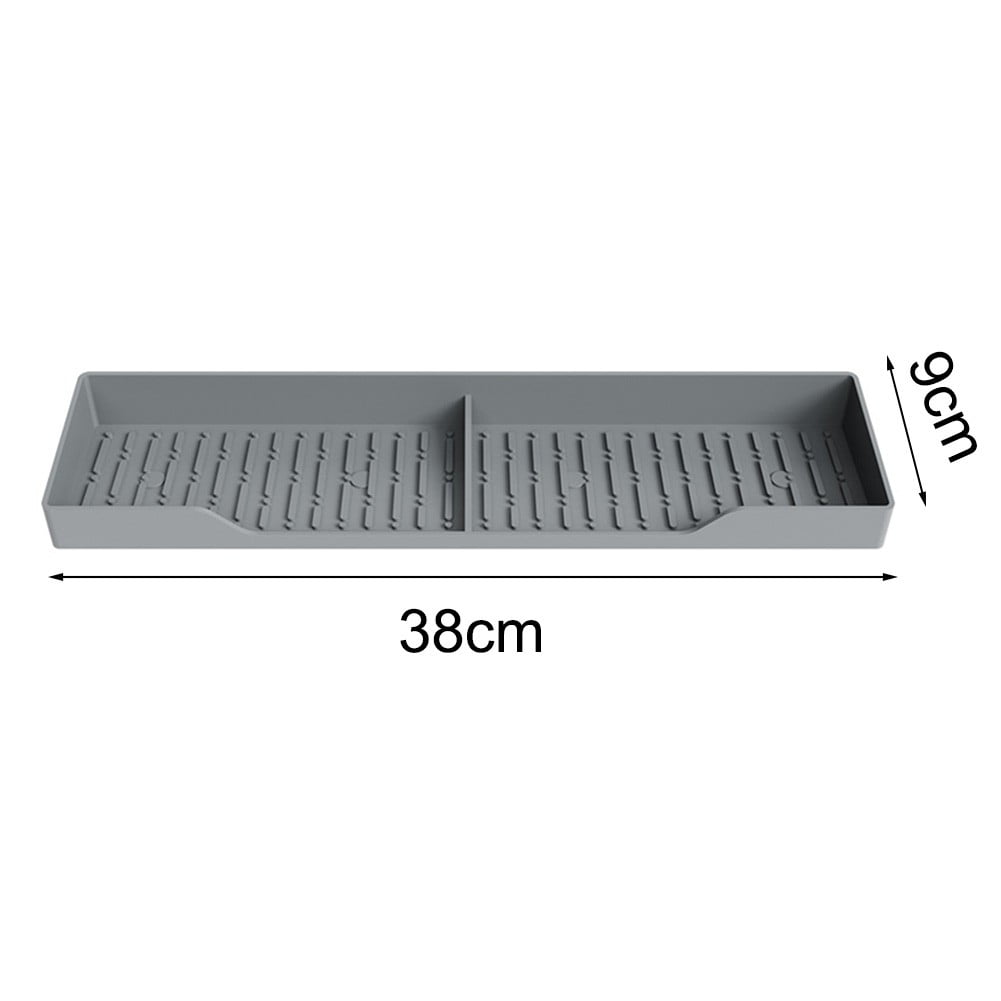 Pack Of 2 Multi-Purpose Silicone Stove Mat: Your Cooktop & Drain Water