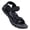 Black/Deep blue, variant on Men's Sandals Lightweight Open Toe Hiking Sandals Athletic Fisherman Comfort Sandals for Male Outdoor Blue Black