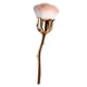 thumbnail image 2 of Brocha para polvos sueltos, herramienta de belleza, brocha para maquillaje en polvo suave de rosa de viaje, brocha para colorete para fijar el rubor estilo C, 2 of 9