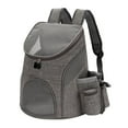thumbnail image 1 of EGNMCR Travel Equipment Breathable Carrier Backpack Pet Small Dogs Outdoor Travel Bag Carry b ackpack, 1 of 1