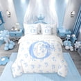 thumbnail image 3 of Castle Fairy Bowknot Alphabet O 7-Piece Twin Bedding Sets for Teens,Dreamy Princess Bedding Comforter Set,Kawaii Bow Breathable Sheet Sets,Breathable Home Decor, 3 of 9