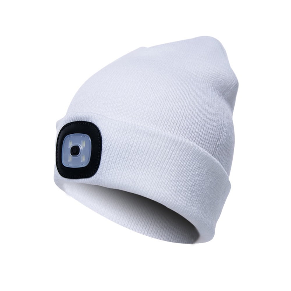 Etsfmoa Unisex LED Beanie Hat with 