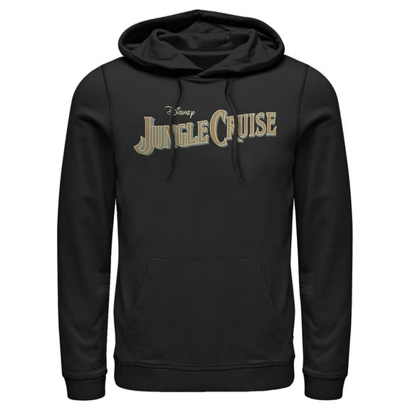 Men's Jungle Cruise Classic Logo Pull Over Hoodie Black X Large