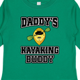 thumbnail image 4 of Inktastic Kayak Gifts Daddy Kayaking Buddy Boys or Girls Long Sleeve Toddler T-Shirt, 4 of 5
