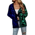thumbnail image 3 of Cárdigan con estampado de leopardo, suéter informal con botones en la parte delantera abierta, abrigo, prendas de vestir, 3 of 5