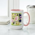 thumbnail image 4 of CafePress - Spring Flowers Large Print By Kristie Hubler Mugs - 15 oz Ceramic Large White Novelty Mug, 4 of 4