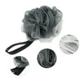 thumbnail image 4 of Unique Bargains 1 Pc Bath Shower Loofah Sponge Body Puffs for Bathroom 5.31"x4.33" Gray Deep Gray, 4 of 6