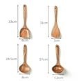 thumbnail image 6 of EASTIN 7PCS Teak Wooden Kitchen Cooking Utensils, Non-Stick Spoons and Spatula Cookware for Home and Kitchen, 6 of 7