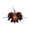 A, variant on 1 Pc Halloween Decor Candle Ring Wreath Inner 3" Fall Candle Rings Wreaths Gothic Artificial Pumpkin Maple Leaf Candle Holder Rings with Berries for Pillar Candles, 13.8 Inch, A