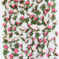 thumbnail image 3 of PENGXIANG Artificial Rose Vine Artificial Flower Decorative Silk Flower Rattan Simulation Plant Vine, 3 of 11