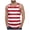 Summer_tank top596-Red, variant on UAYOTSE Men's Fitness Vest Sleeveless Stripedcolor Matching Casual Summer Casual Vest,Sizes XXL