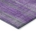 thumbnail image 4 of Addison Rugs Chantille Indoor/Outdoor Transitional Striped Purple Washable Rectangle Rug, 3' x 5', 4 of 6