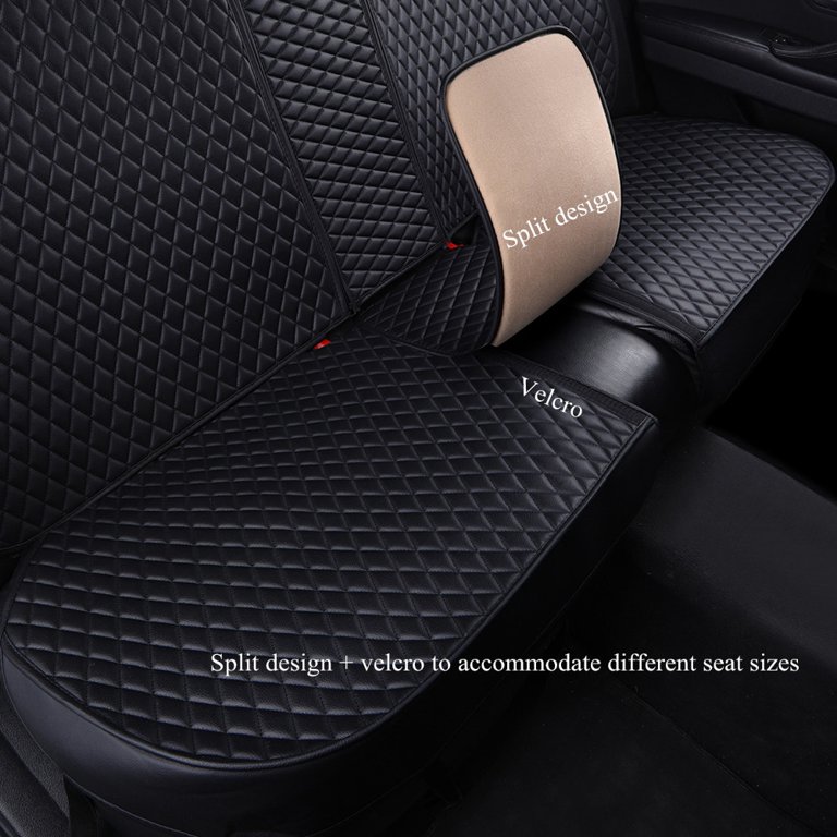 Car Seat Cover Universal Leather Car Front Seat / Rear Seat Luxury