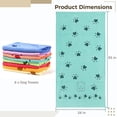thumbnail image 5 of 8Pcs Dog Towels, Pet Bath Drying Towels, Absorbent Microfiber Soft Beach Towels, Cleaning Towels Shower Supplies for Small Medium Large Dogs Cats Puppy(55 x 28''), 5 of 6