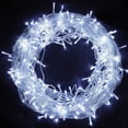 thumbnail image 1 of 33FT 100 LED String Lights White, Plug in Fairy String Lights 8 Modes Waterproof for Indoor Outdoor Christmas Wedding Party Bedroom, 1 of 6