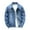 Dark Blue, variant on XWSHYW Mens Clothes Mens Jackets Casual Slim Denim Jacket Long Sleeve Hoodless Denim Jacket