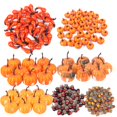 thumbnail image 2 of Mini simulación de calabaza Artificial, decoración de feliz Halloween, corona de otoño, decoración de boda, Acción de Gracias, 2 of 4