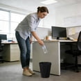 thumbnail image 6 of Shiogb Plastic Small Trash Can Wastebasket, Garbage Container Basket for Bathrooms Laundry Room Kitchens Rooms Dorms, F, 6 of 9