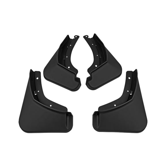 Front & Rear Mud Guards For Chevrolet Trax 2024, 4PCS Splash Guards Accessories, No Drilling Splash Guards-black