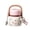Peach Mocha Dot, variant on Sidagar 24 oz Wide Mouth Stainless Steel Vacuum Insulated Food Jar with Handle, Leakproof Food Container with Spoon, Autumn Gingham