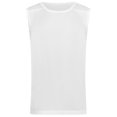 thumbnail image 1 of Stedman - Camiseta sin mangas modelo Active 140 para hombre (Blanco), 1 of 2