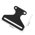 thumbnail image 2 of CTIRCHIU Black Zinc Alloy Archery Sight with Adjustable Single Pin Design for Recurve Bows and Compound Bows, 2 of 8