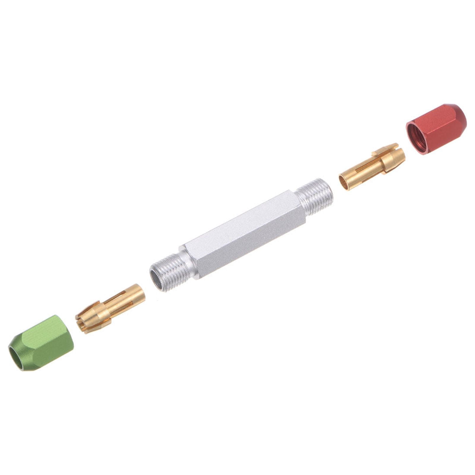 Unique Bargains Aluminum Alloy Pin Gage Handle with Go No Go Functionality Silver 5-6mm